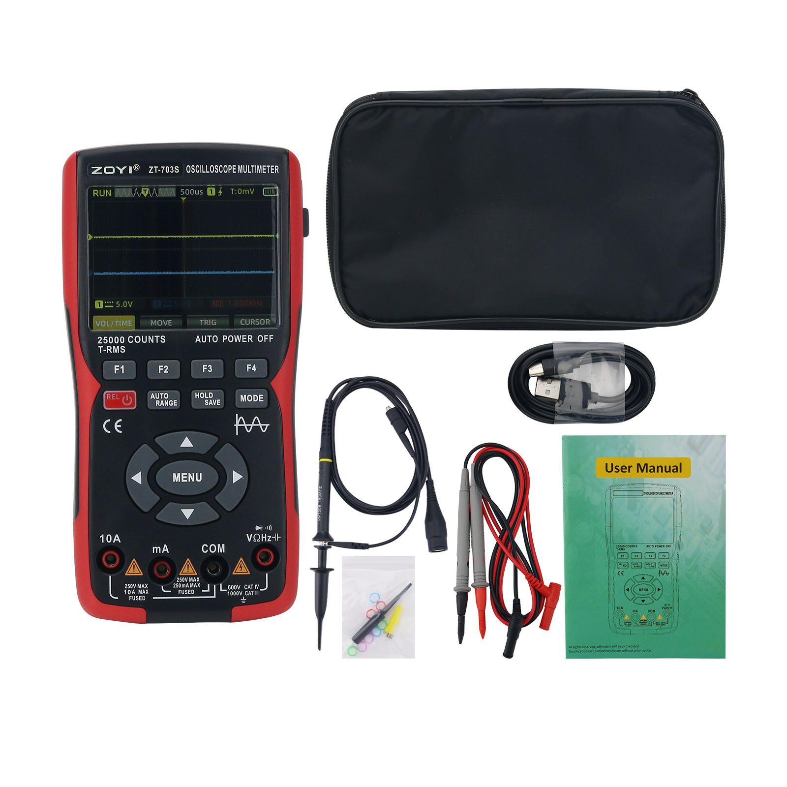 Multimeter + Oscilloscope Bundle